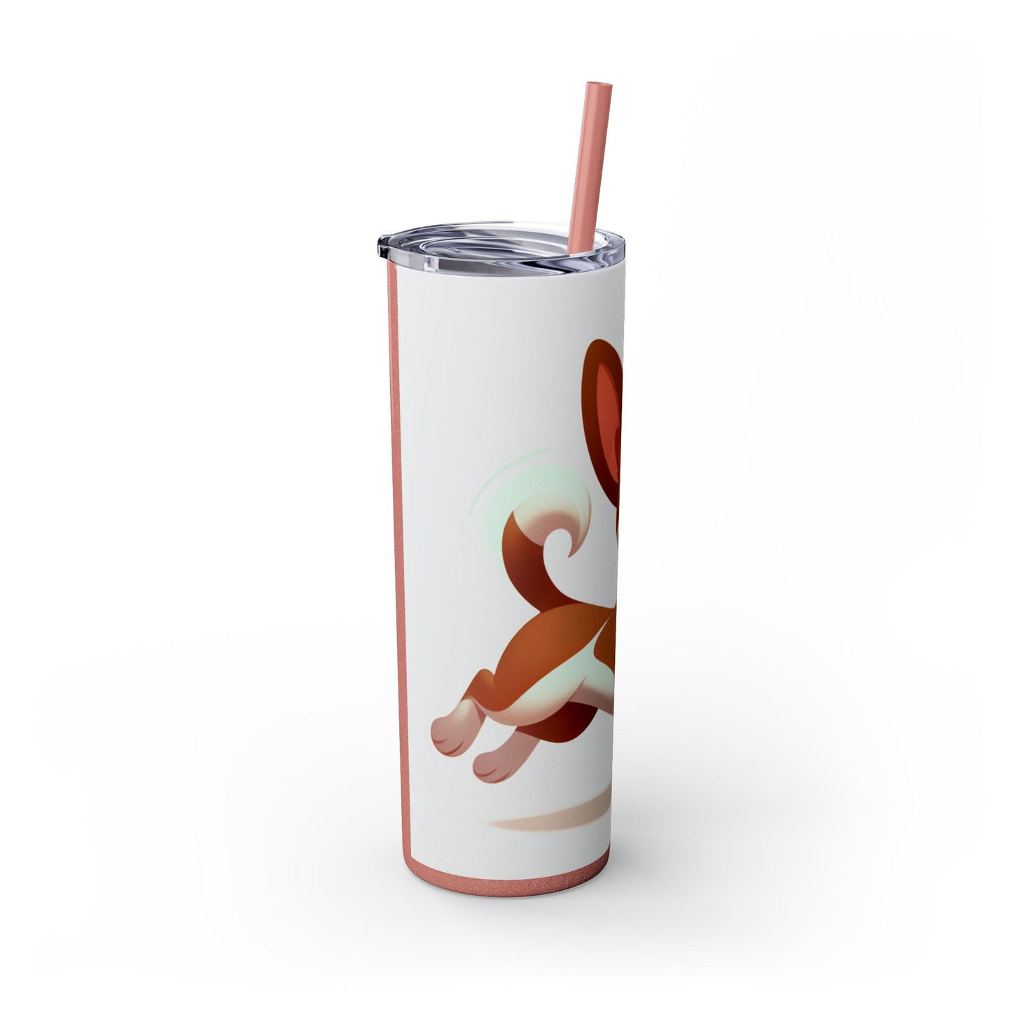 Basenji Tumbler with Straw, 20oz