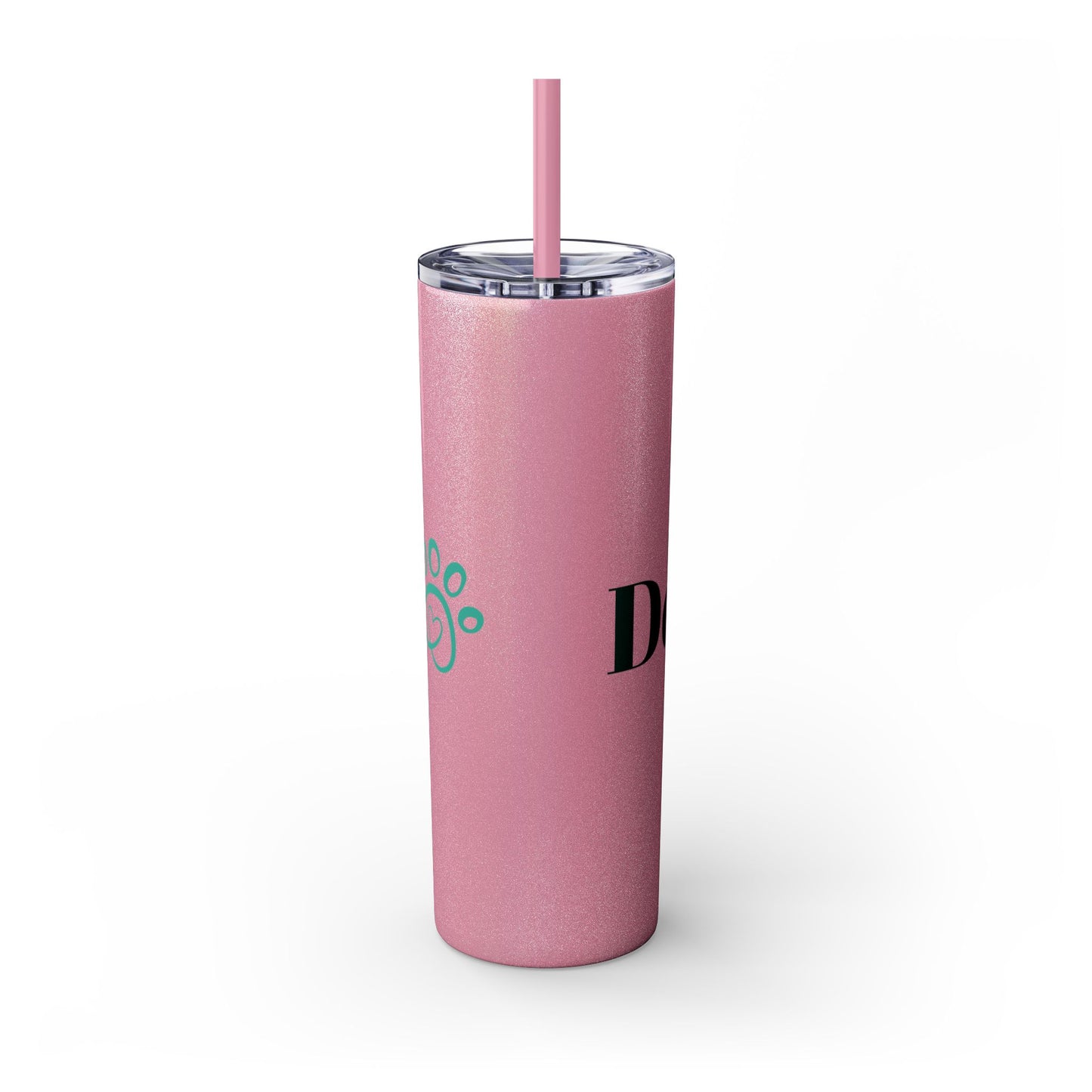 Skinny Tumbler with Straw – 20 oz Stainless Steel Cup