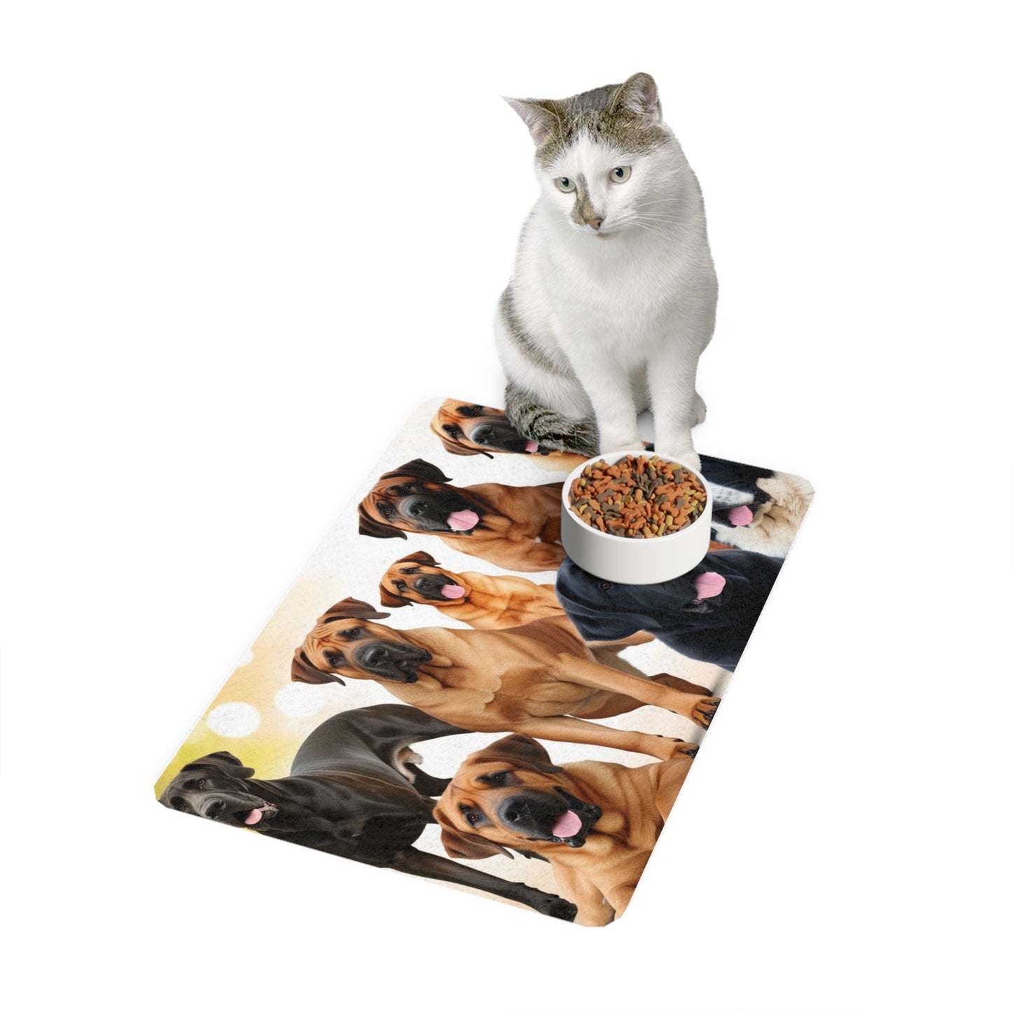 Pet Food Mat (12x18) - Big Dogs