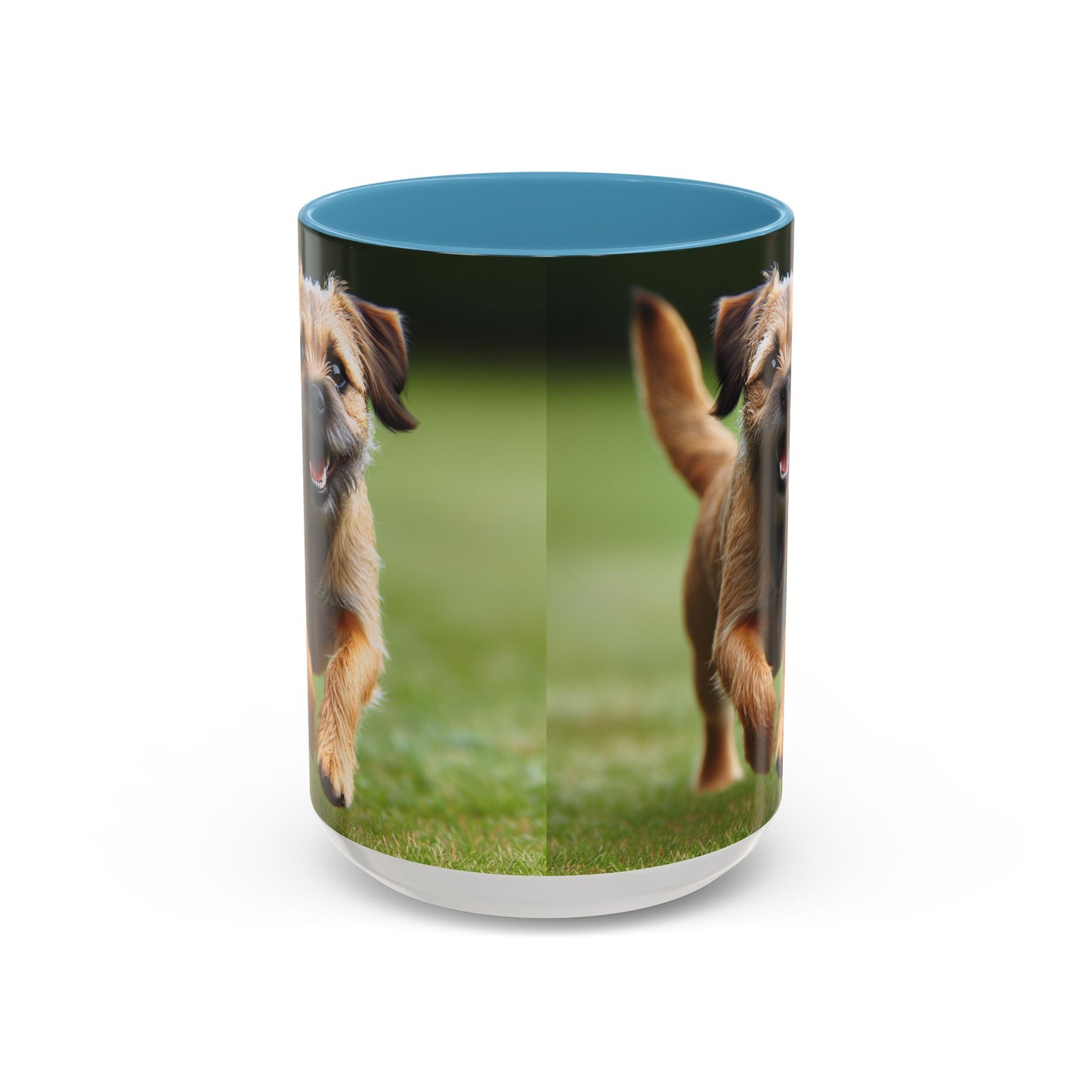 Border Terrier Accent Coffee Mug - Perfect Gift for Dog Lovers