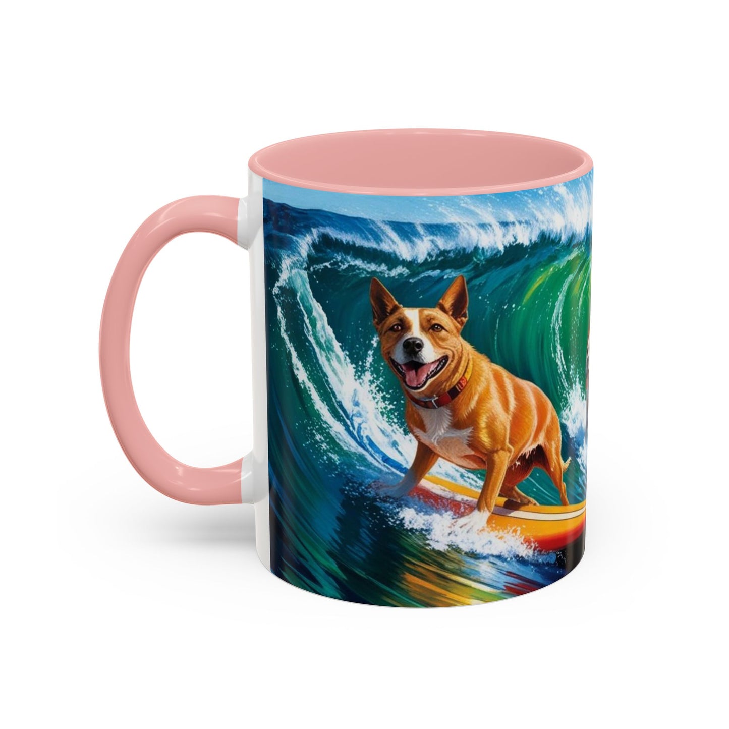 Taza de café con detalles de Surf Dogs: el regalo perfecto para los amantes de los perros