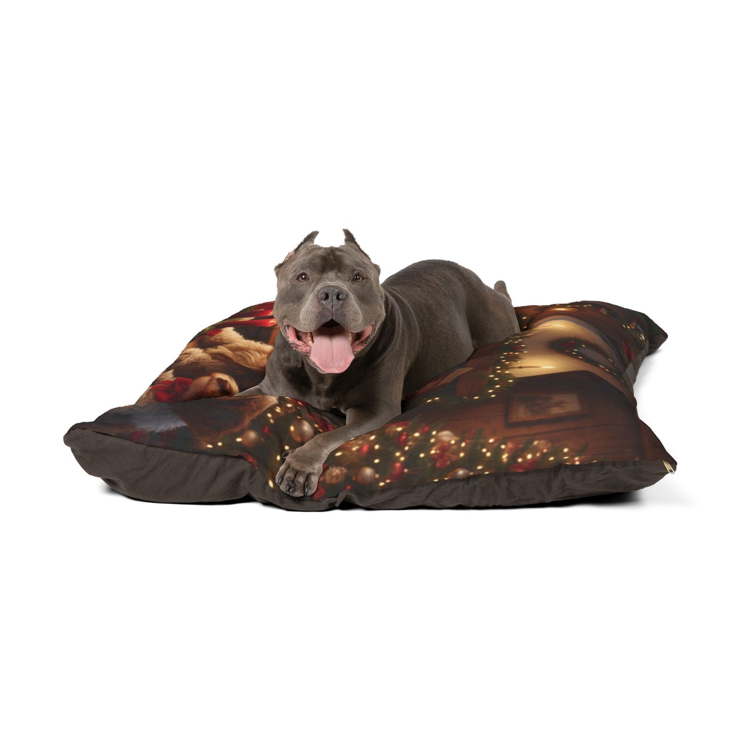 Lagotto Romagnolos Lighting an Advent Candle Pet Bed