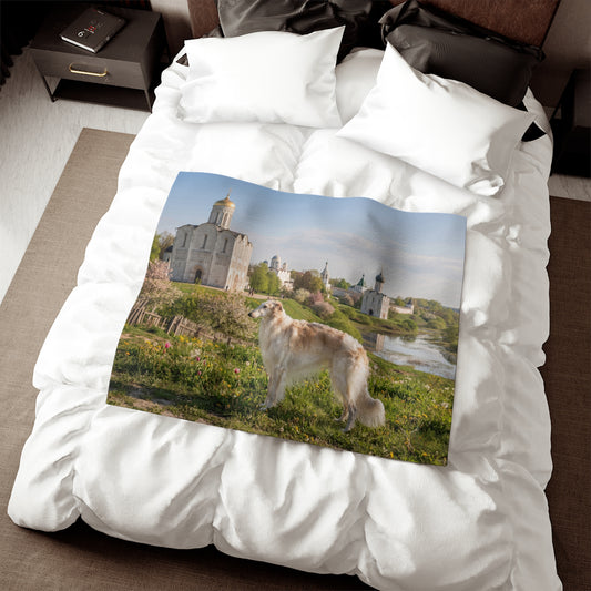 Borzoi Blanket