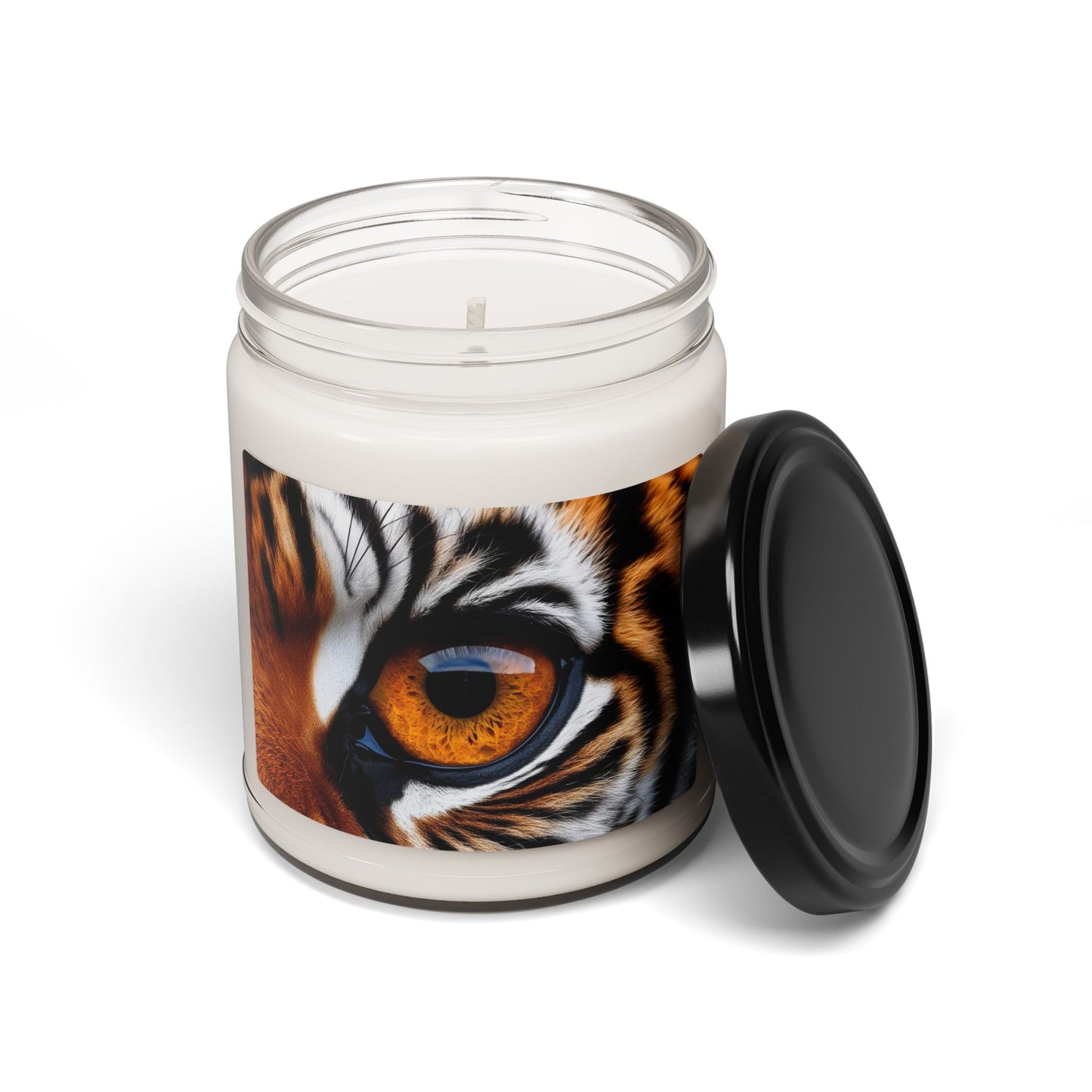 Close Up of a Tiger's Eye- Scented Soy Candle, 9oz