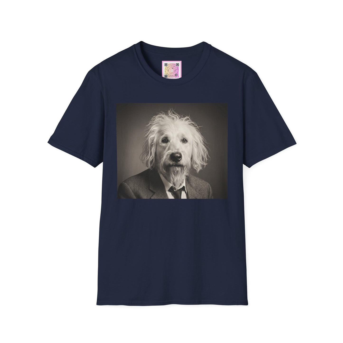 Canine Canvas Collection: Einstein/Sasse Homage Tee Shirt