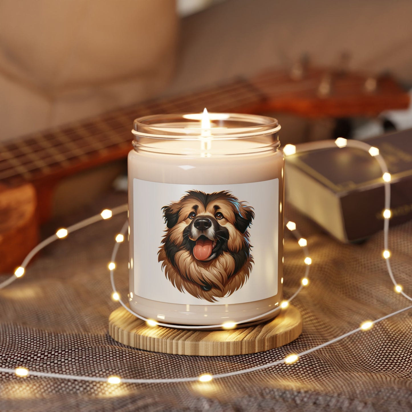 Caucasian Shepherd Dog- Scented Soy Candle, 9oz