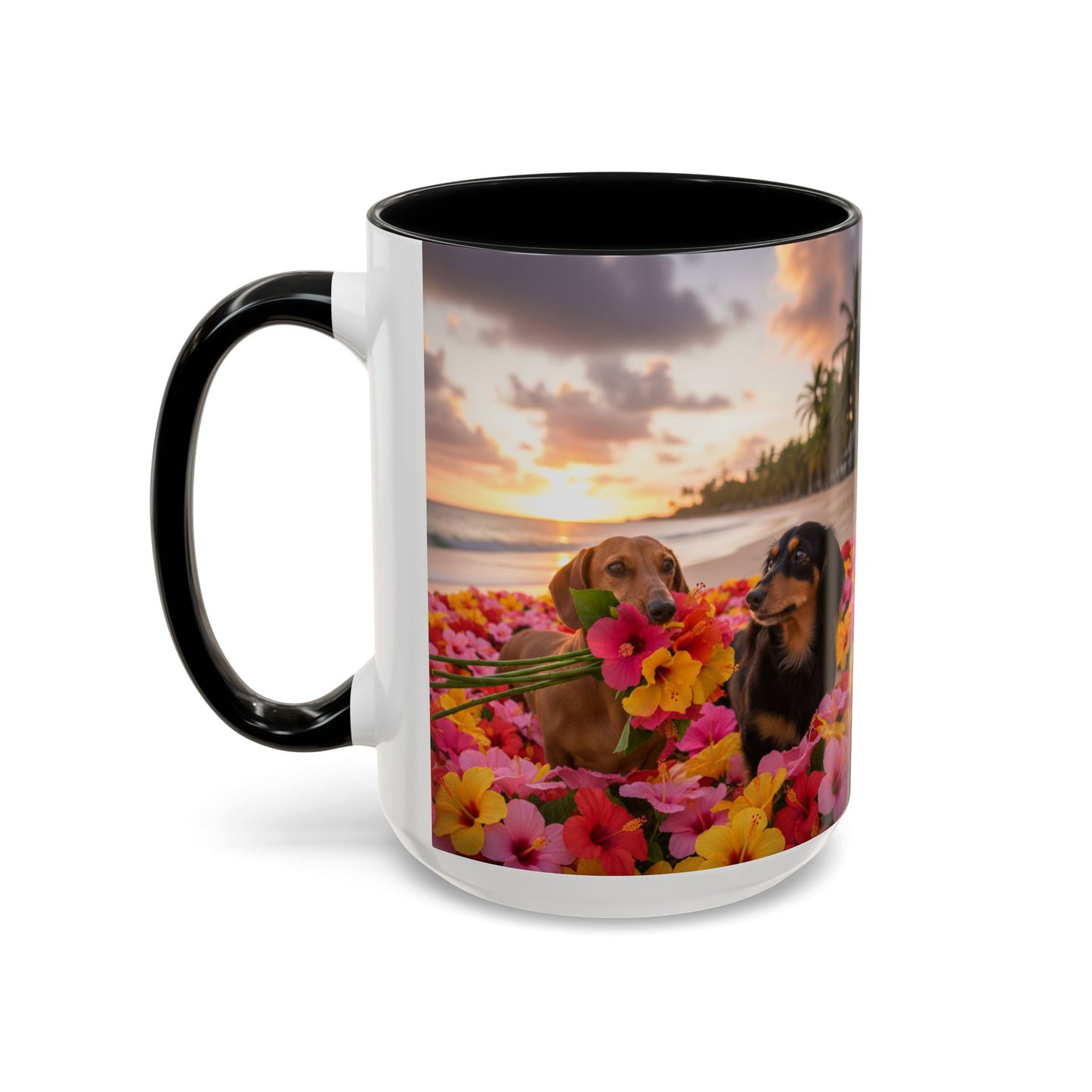 Mug à café motif teckel - Le cadeau idéal pour les amoureux des chiens