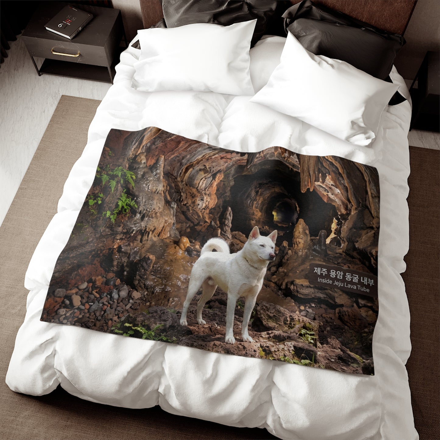 Korean Jindo Dog Blanket