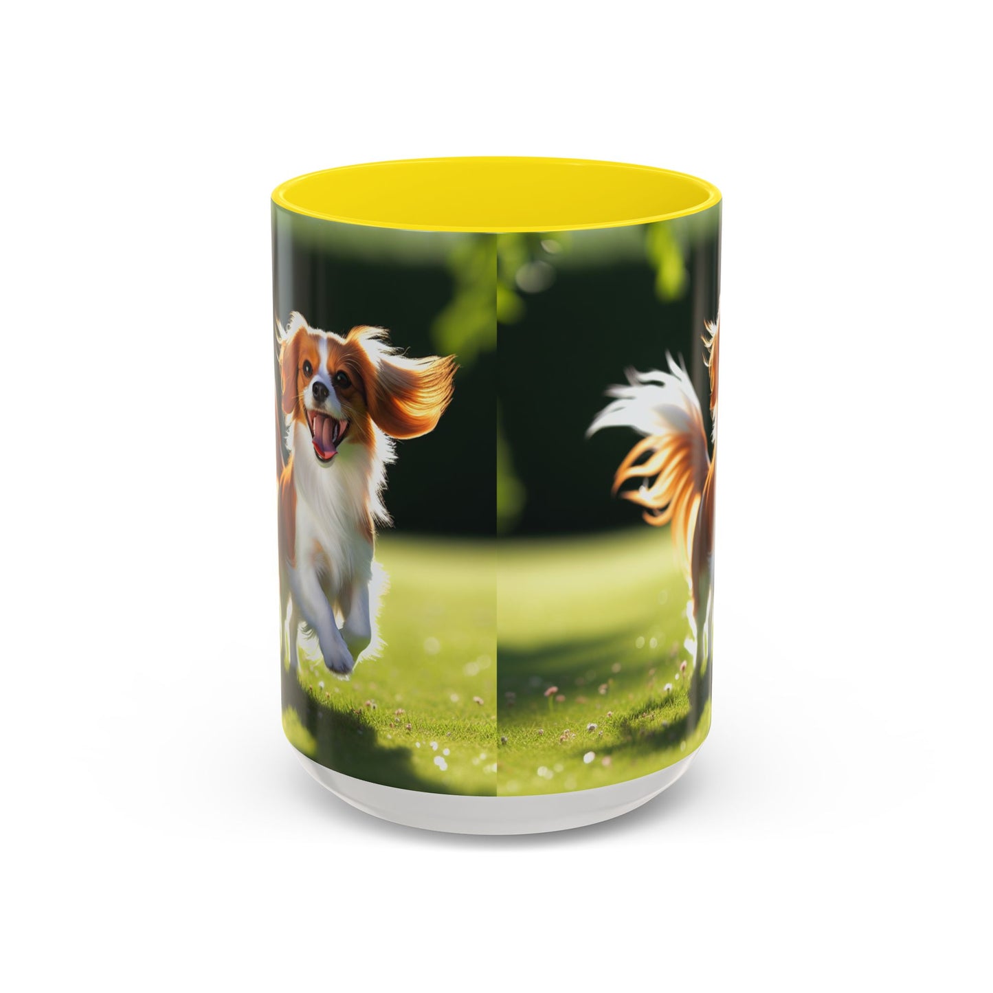 Nederlandse Kooikerhondje Accent Coffee Mug - Cadeau parfait pour les amoureux des chiens
