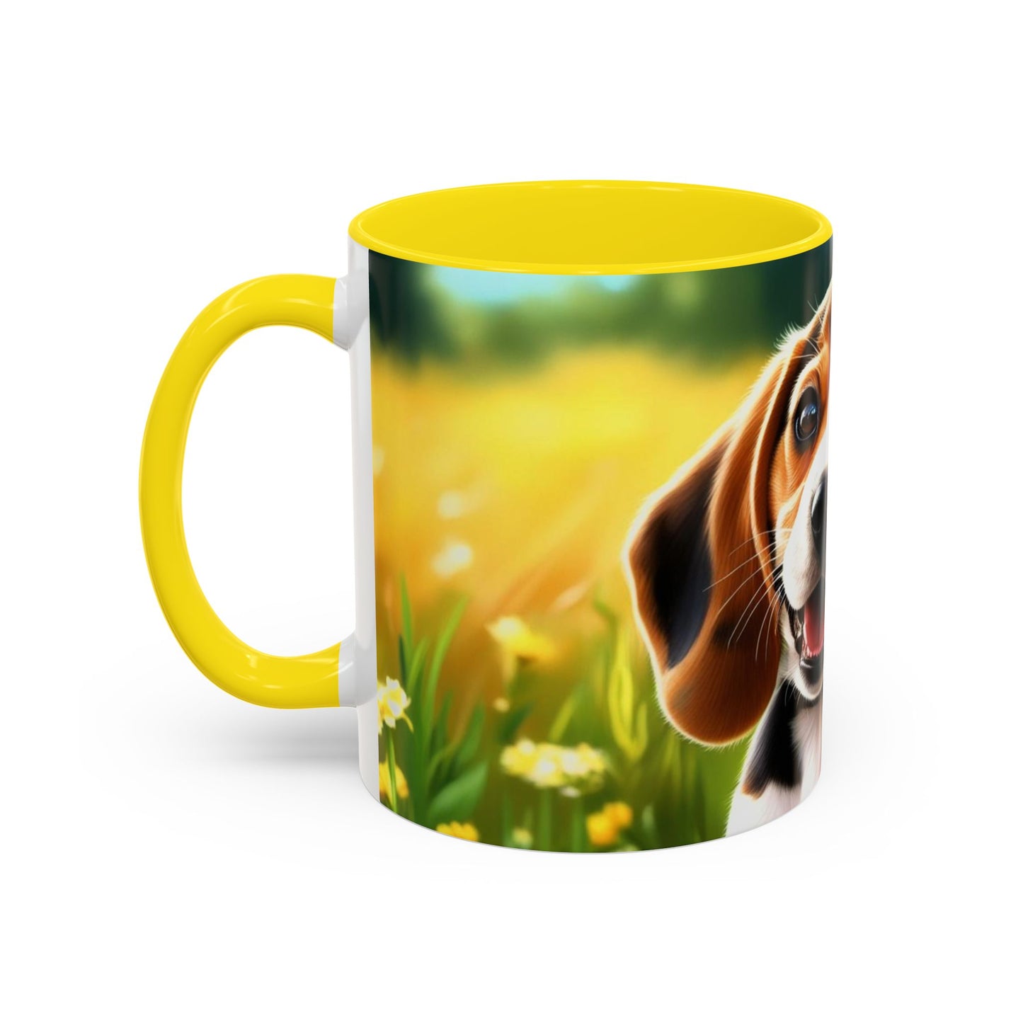 Beagle Accent Coffee Mug - Perfect Gift for Dog Lovers