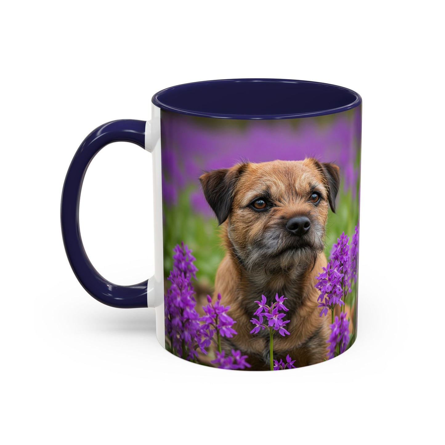 Border Terrier Accent Coffee Mug - Perfect Gift for Dog Lovers