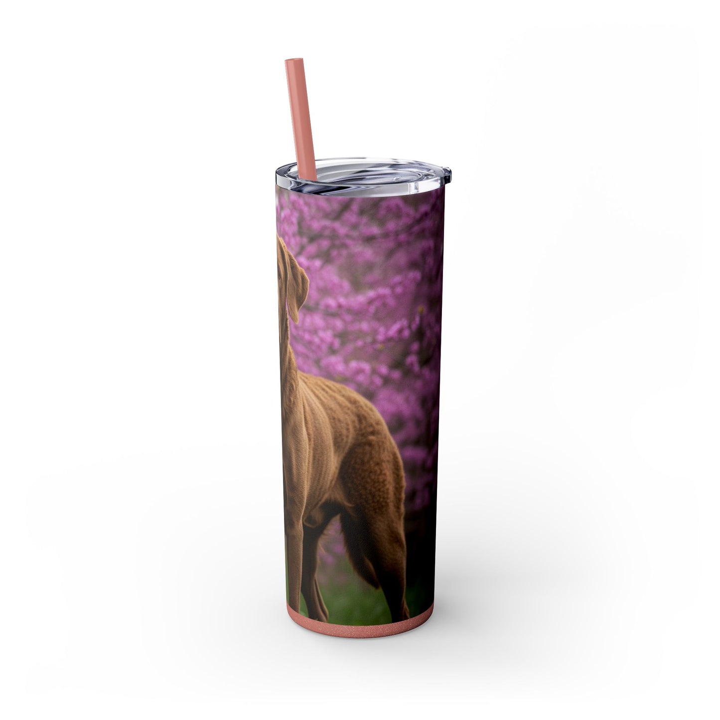 Gobelet isotherme Chesapeake Bay Retriever avec paille, 590 ml