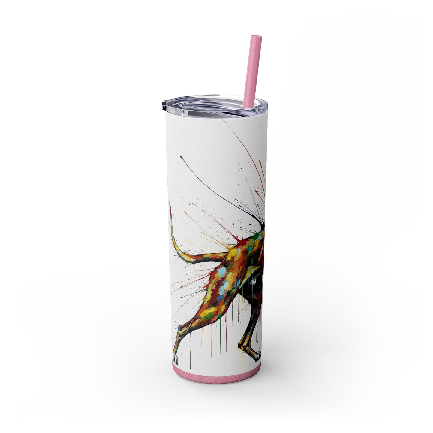 Azawakh Tumbler with Straw, 20oz