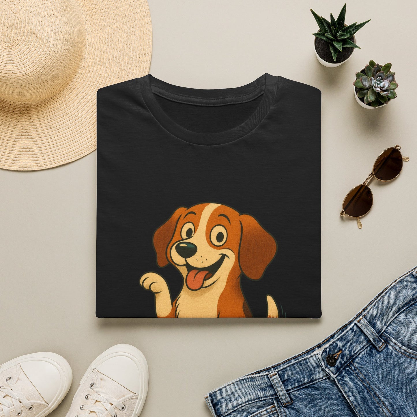 "Are You a Backyard? Because I Really Dig You" Cute Puppy Tee Shirt