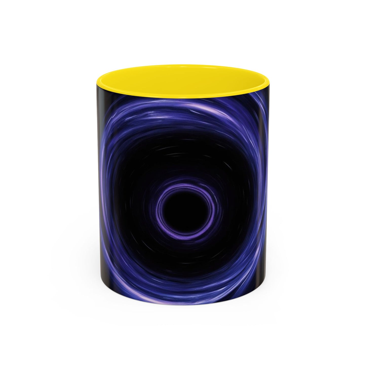 Optical Illusion Accent Mug – Ceramic Coffee Cup
