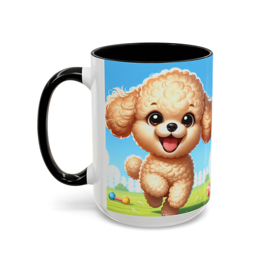 Miniature Poodle Accent Coffee Mug - Perfect Gift for Dog Lovers