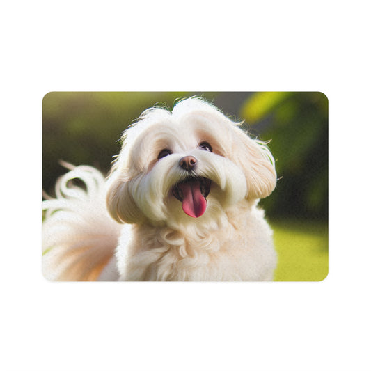 Pet Food Mat (12x18) - Havanese