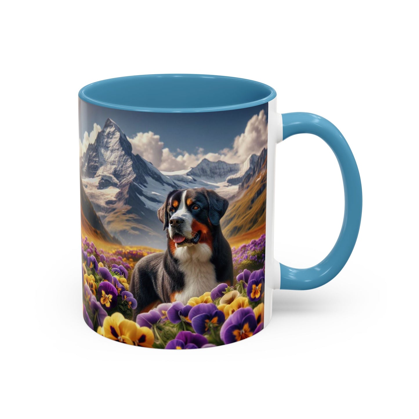 Greater Swiss Mountain Dog Accent Coffee Mug - Perfect Gift for Dog Lovers