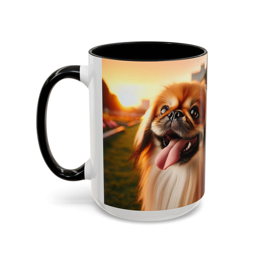 Pekingese Accent Coffee Mug - Perfect Gift for Dog Lovers