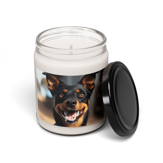 Working Kelpie- Scented Soy Candle, 9oz
