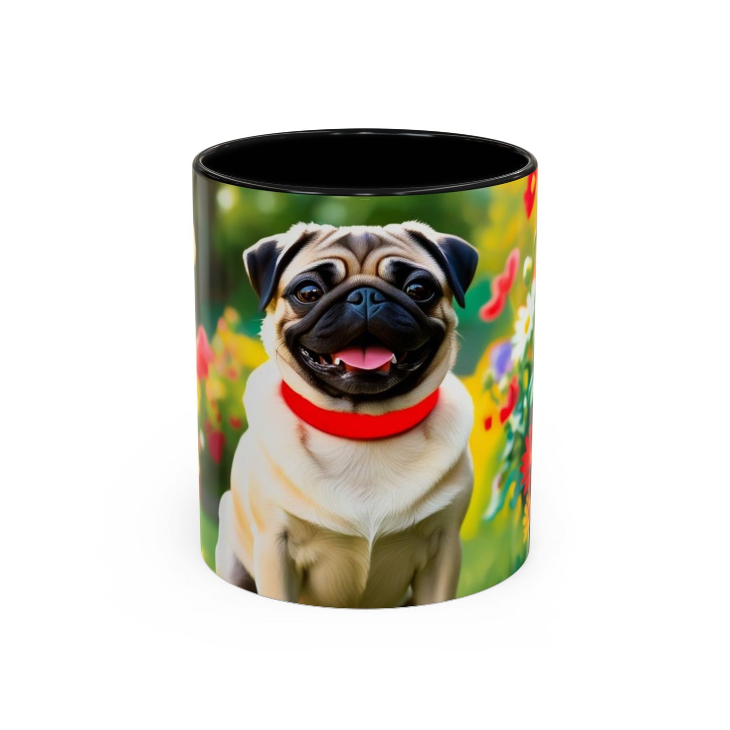 Mug à café avec motif carlin - Le cadeau idéal pour les amoureux des chiens