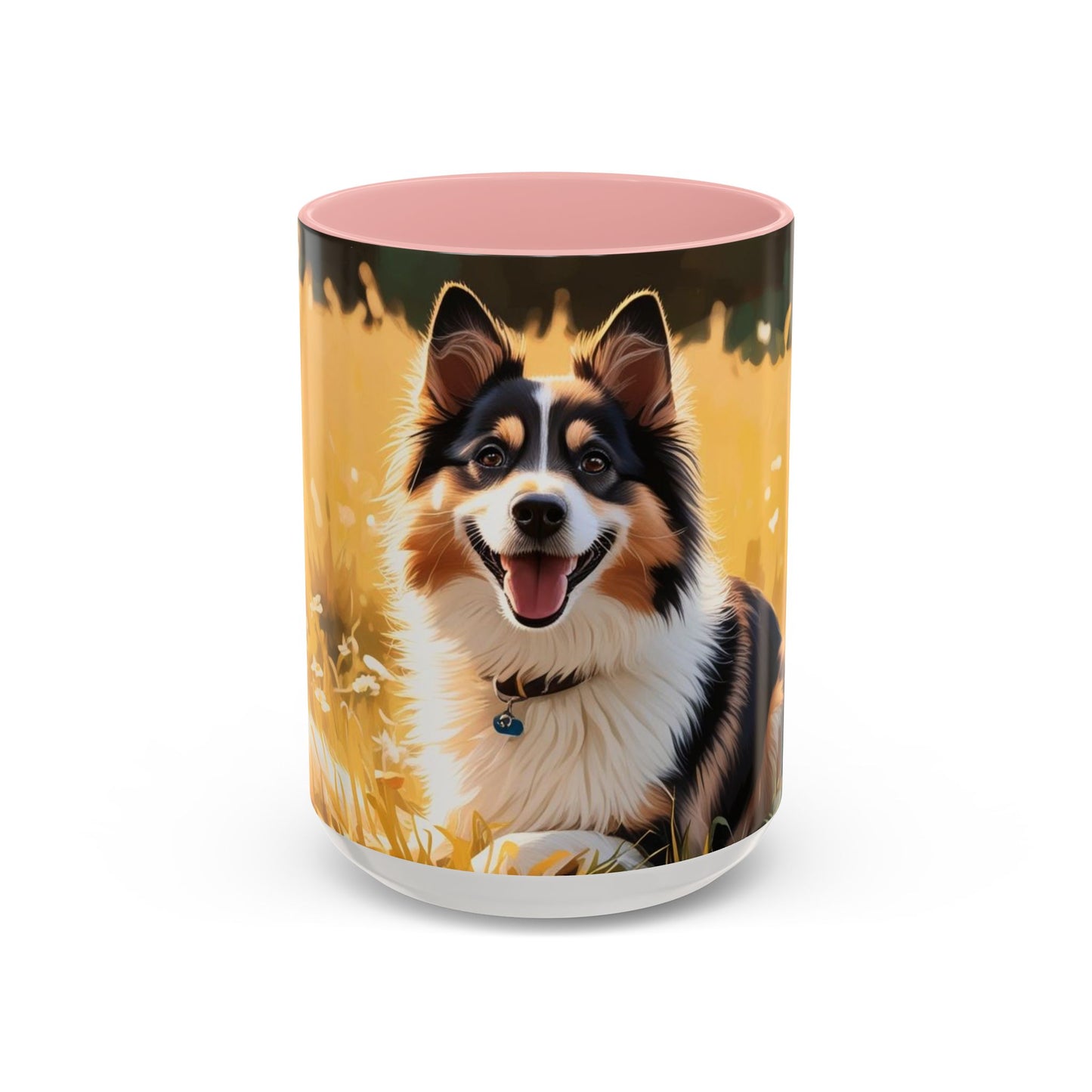 German Spitz Accent Coffee Mug - Perfect Gift for Dog Lovers