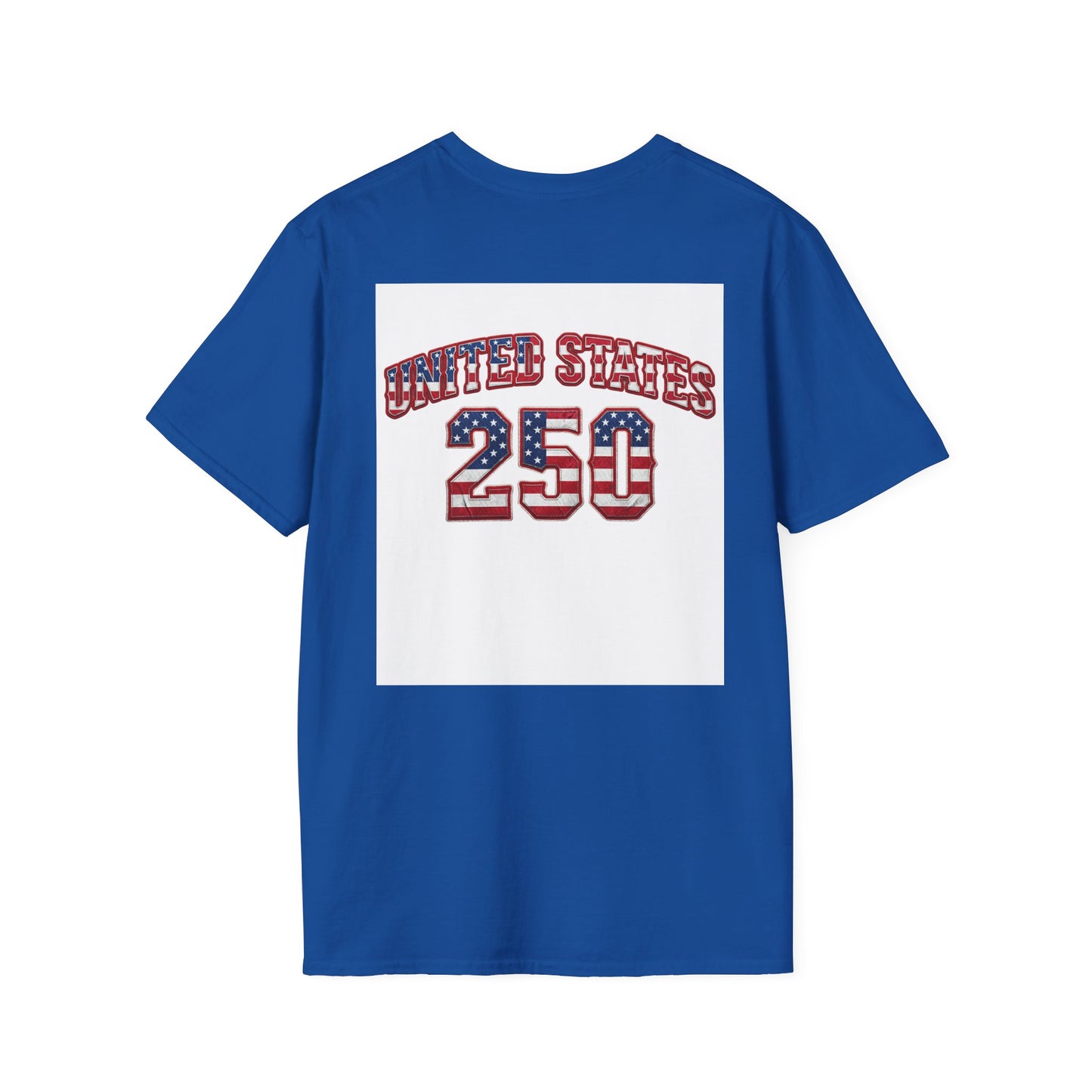 Patriotic T-Shirt — American Flag Dog Tee