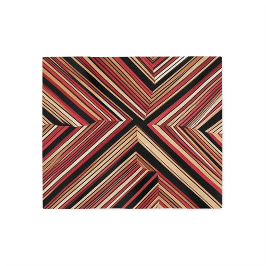 Optical Illusion Sweatshirt Blanket