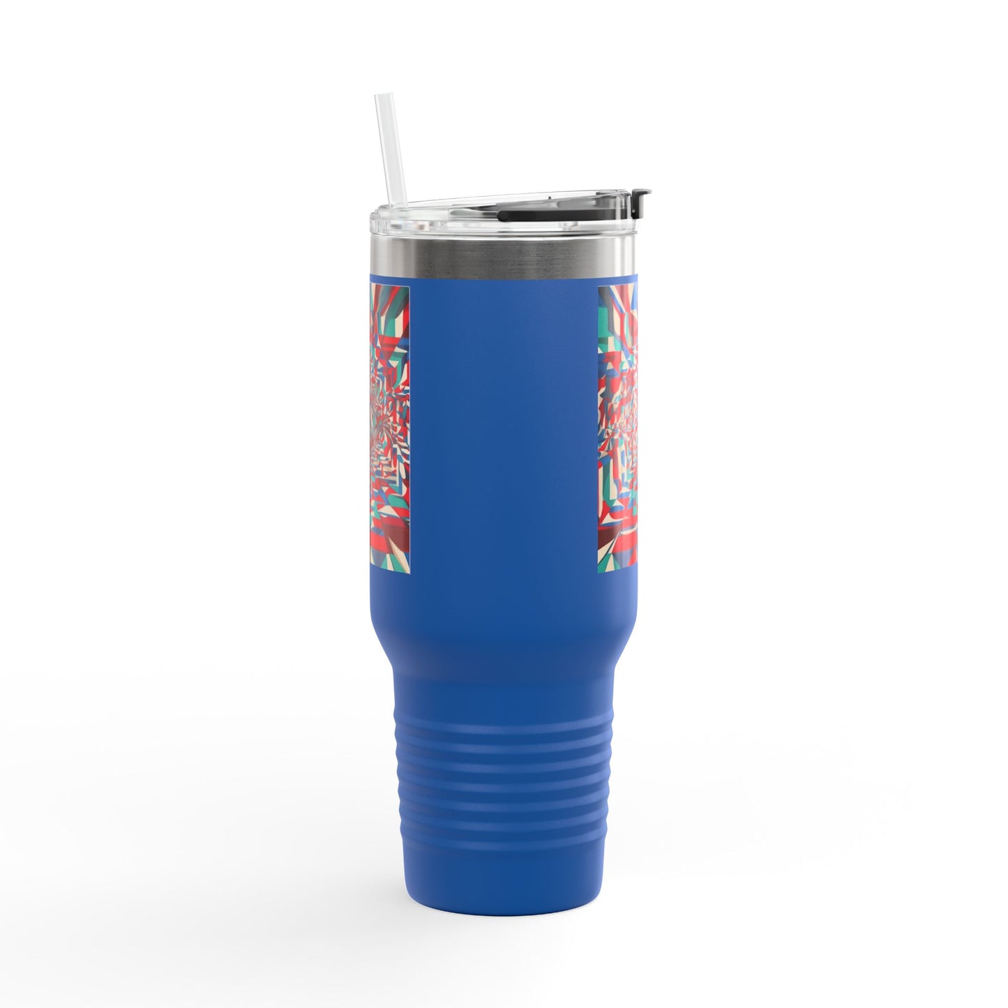 Optical Illusion Insulated Travel Mug, 40oz