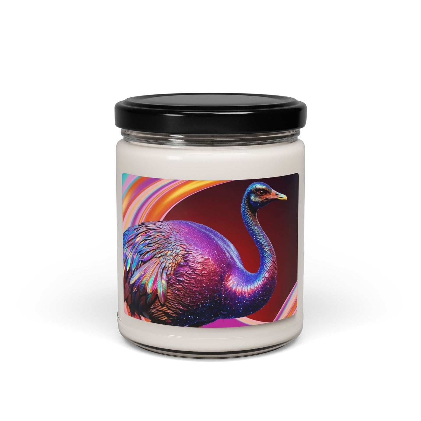 Glittery Emu- Scented Soy Candle, 9oz