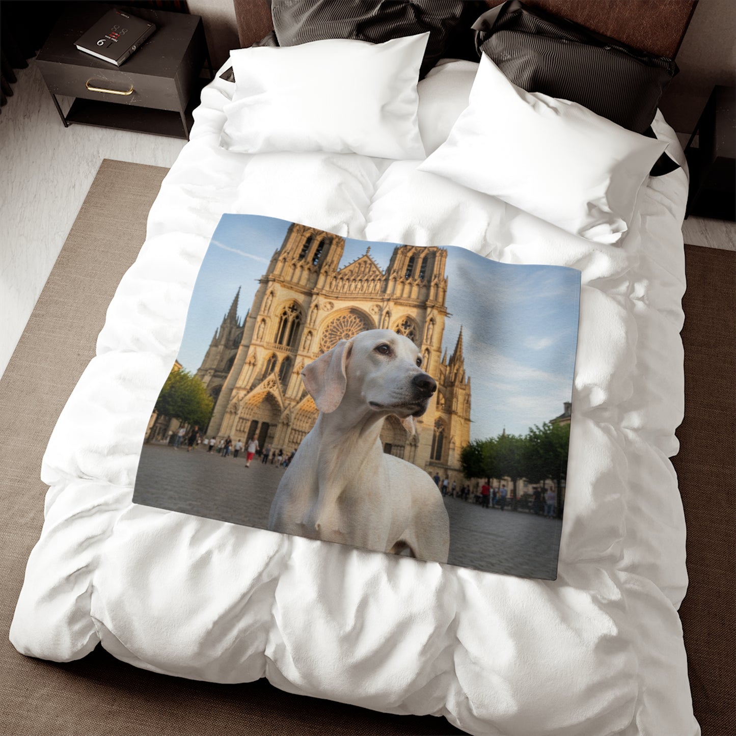 Chien de Porcelaine Blanket