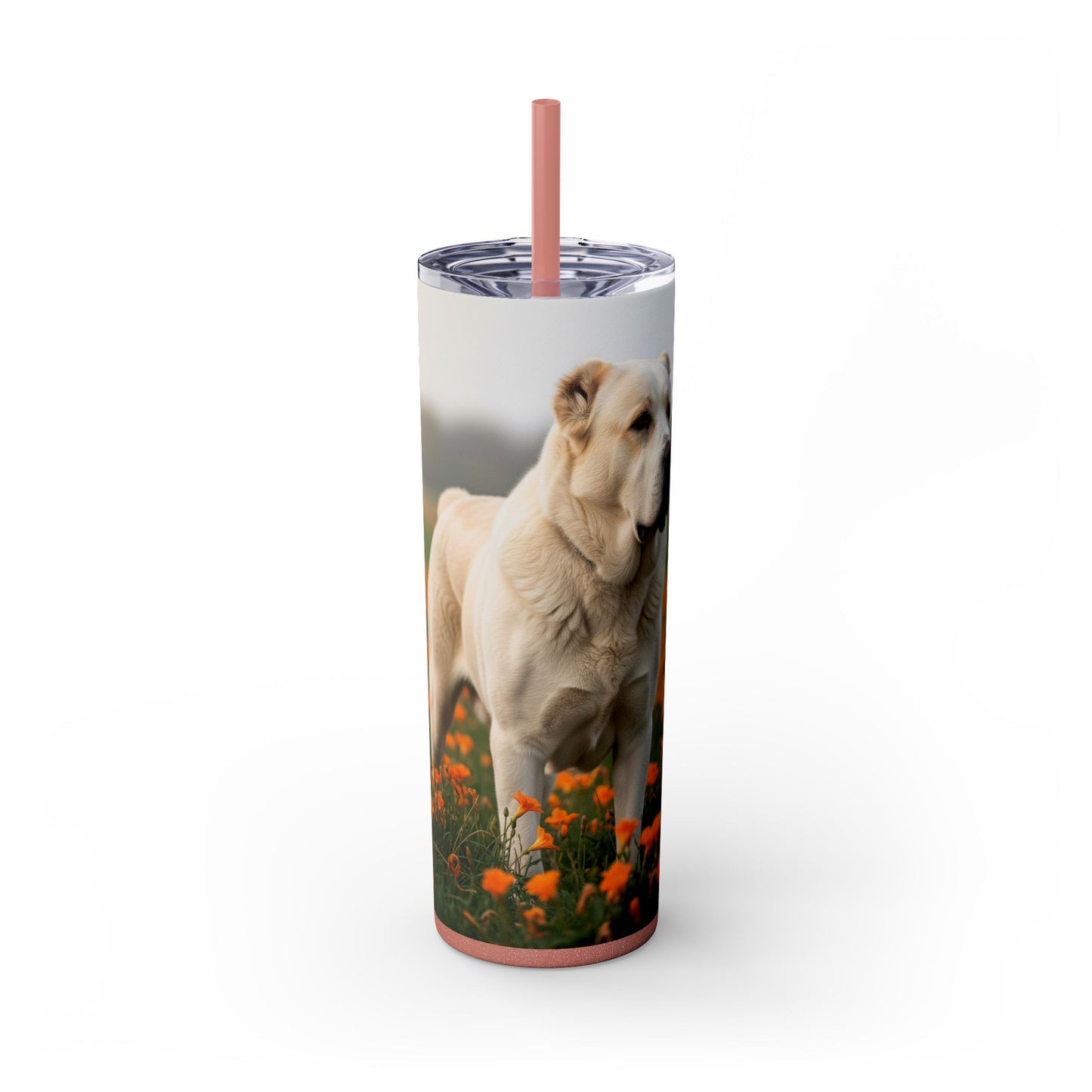 Gobelet isotherme à paille en forme de berger d'Asie centrale, 590 ml