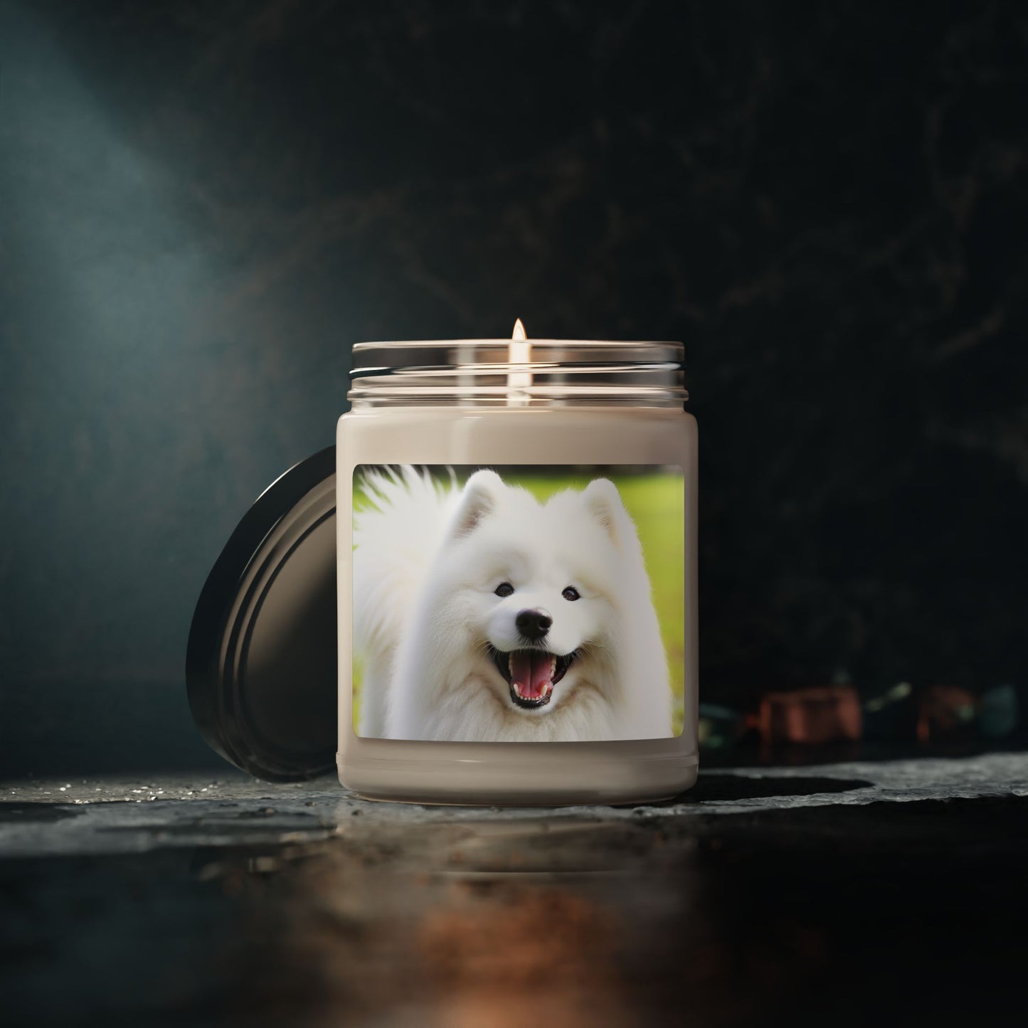 Samoyed- Scented Soy Candle, 9oz