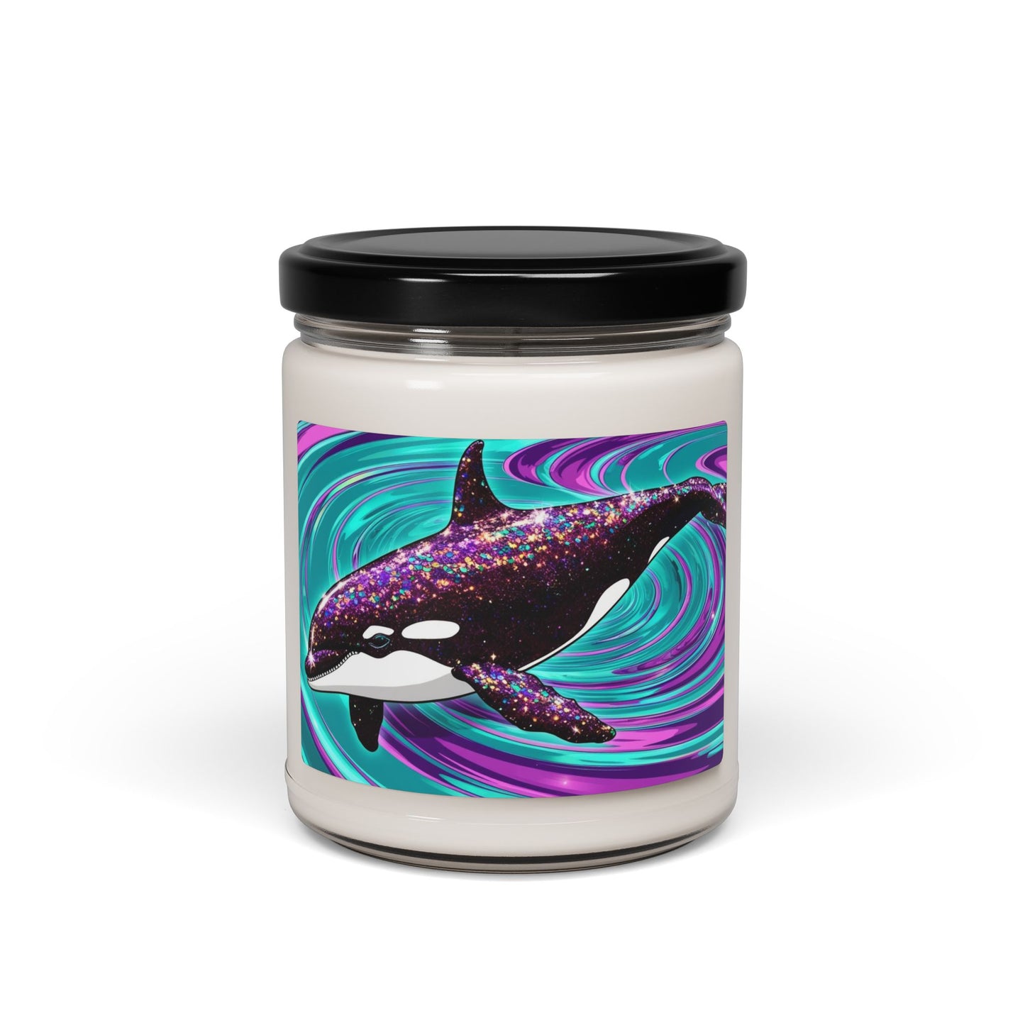 Psychedelic Orca- Scented Soy Candle, 9oz