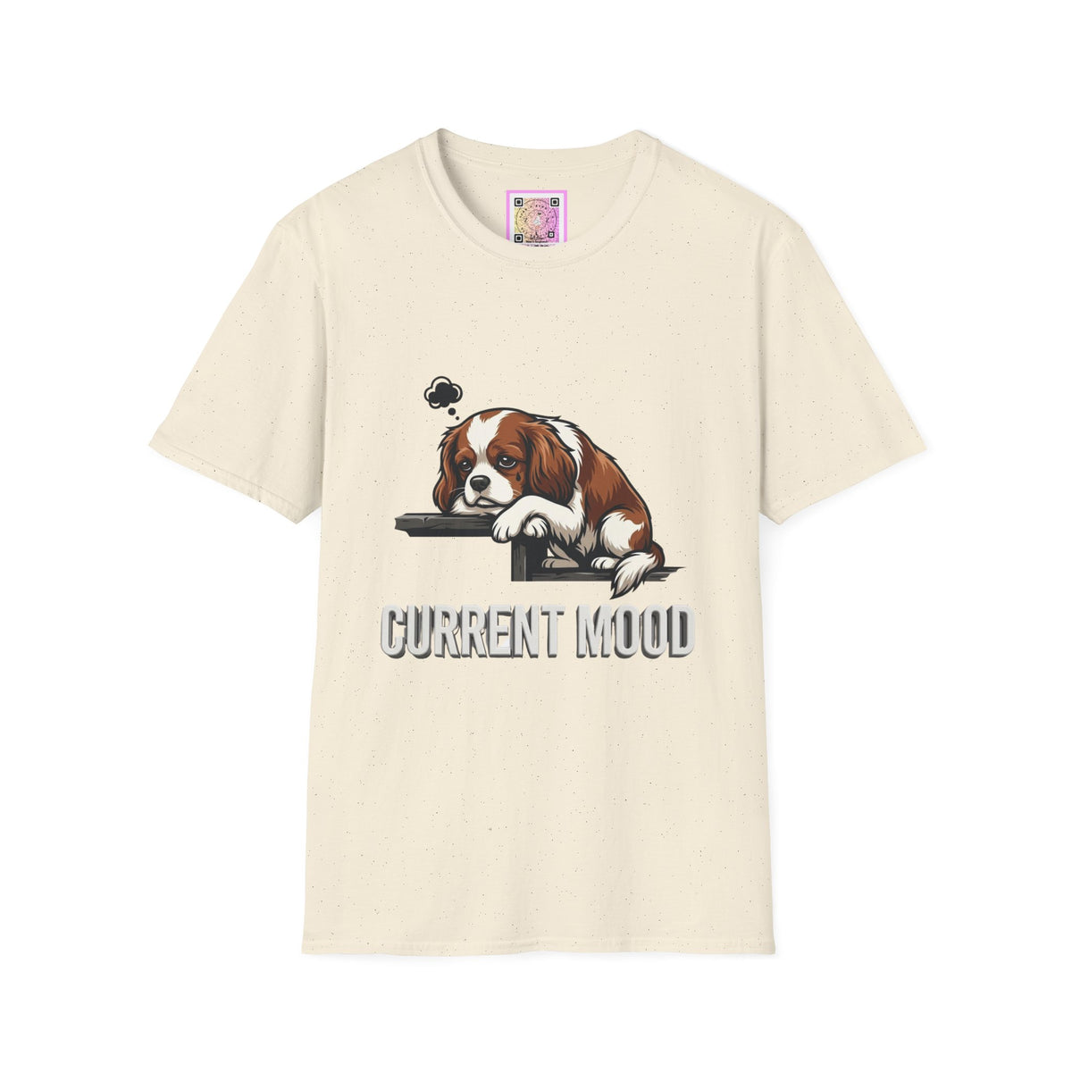 Cavalier King Charles Spaniel Current Mood Tee Shirt