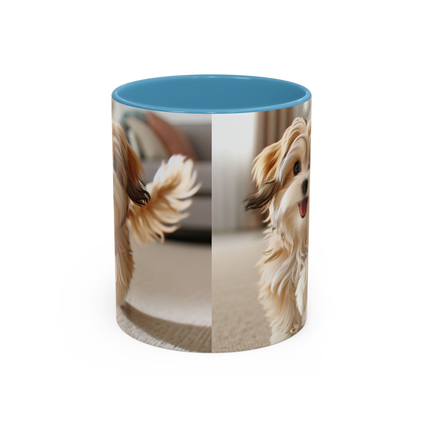 Mug à café Morkie Accent - Cadeau idéal pour les amoureux des chiens