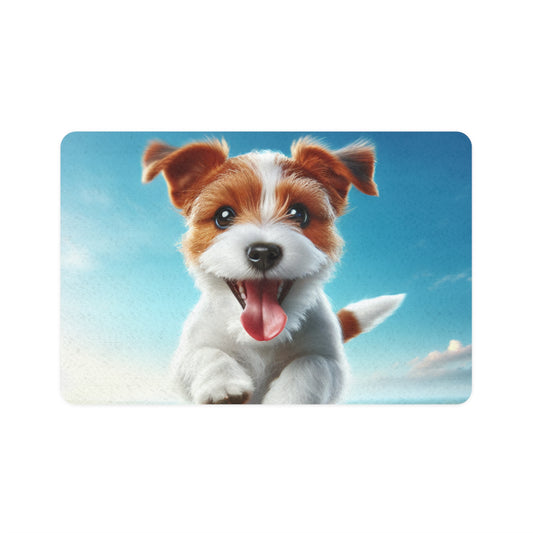 Pet Food Mat (12x18) - Russell Terrier