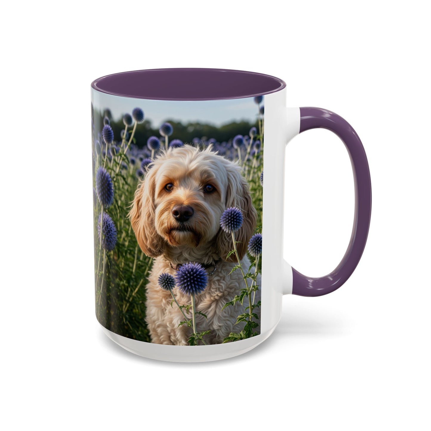 Spoodle Accent Coffee Mug - Perfect Gift for Dog Lovers