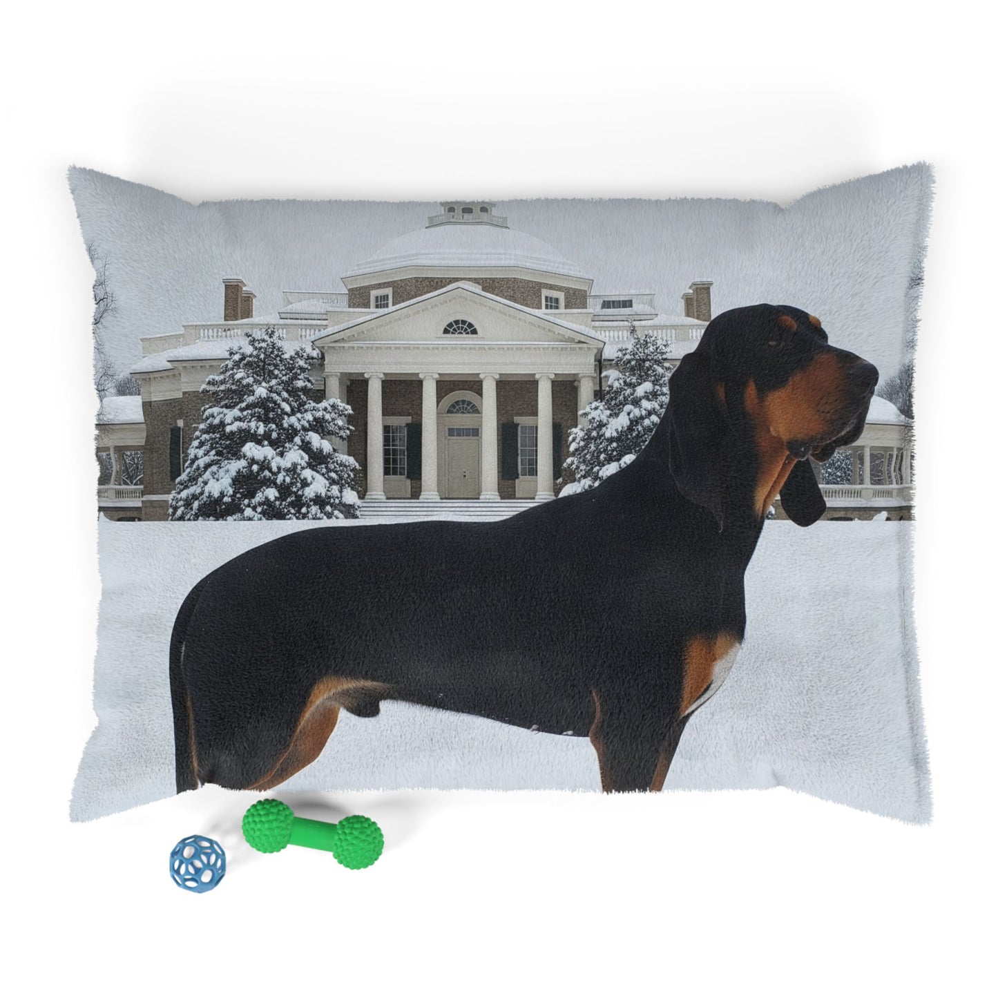 Black and Tan Hound Pet Bed