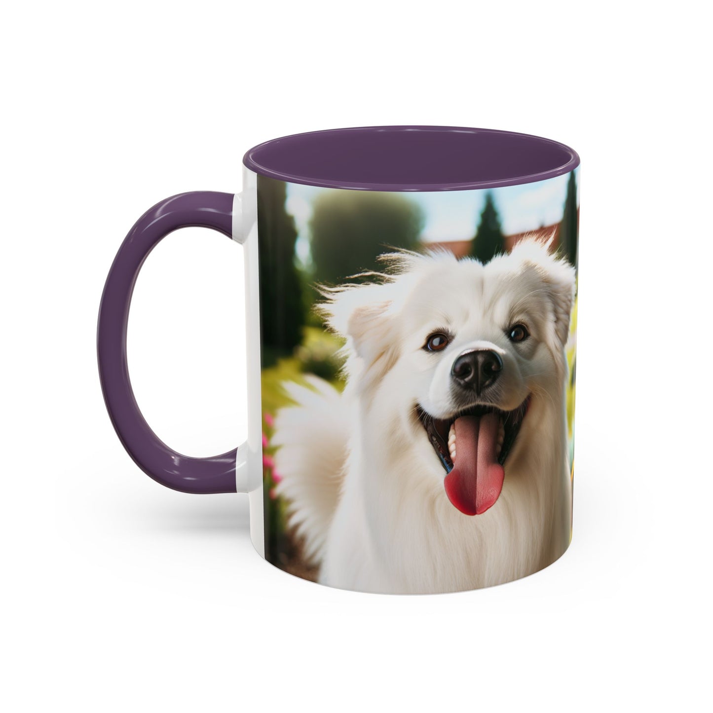 Taza de café con acento Slovensky Cuvac: el regalo perfecto para los amantes de los perros