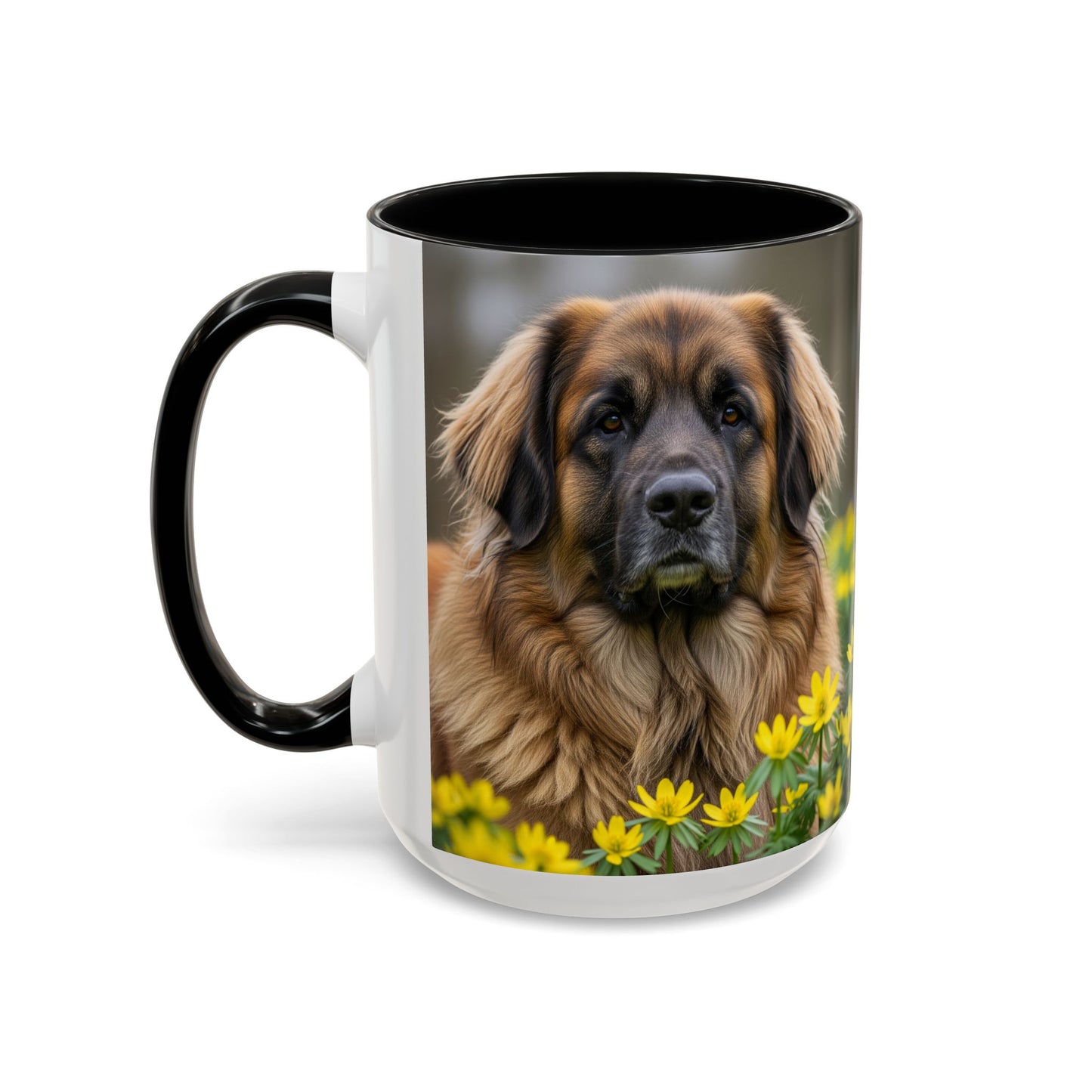 Taza con detalles de Leonberger: el regalo perfecto para los amantes de los perros