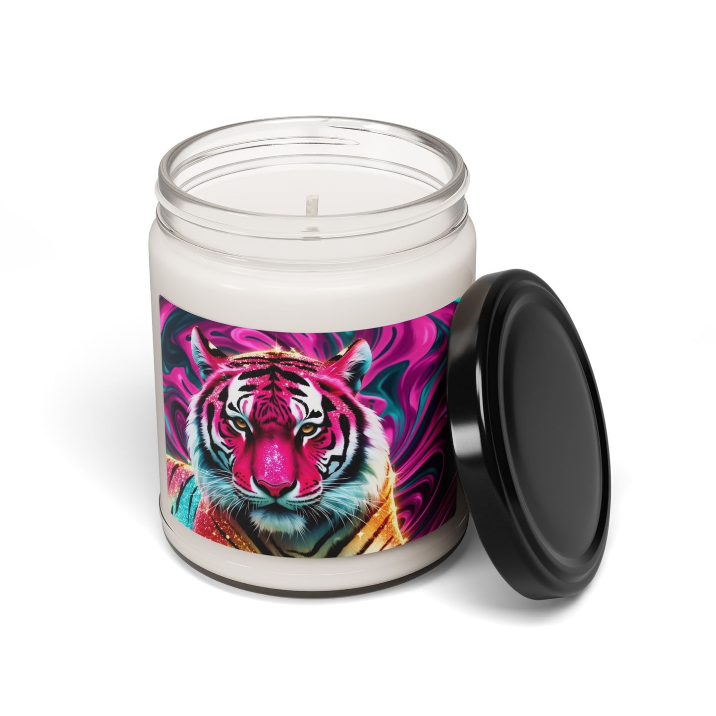 Psychedelic Tiger- Scented Soy Candle, 9oz