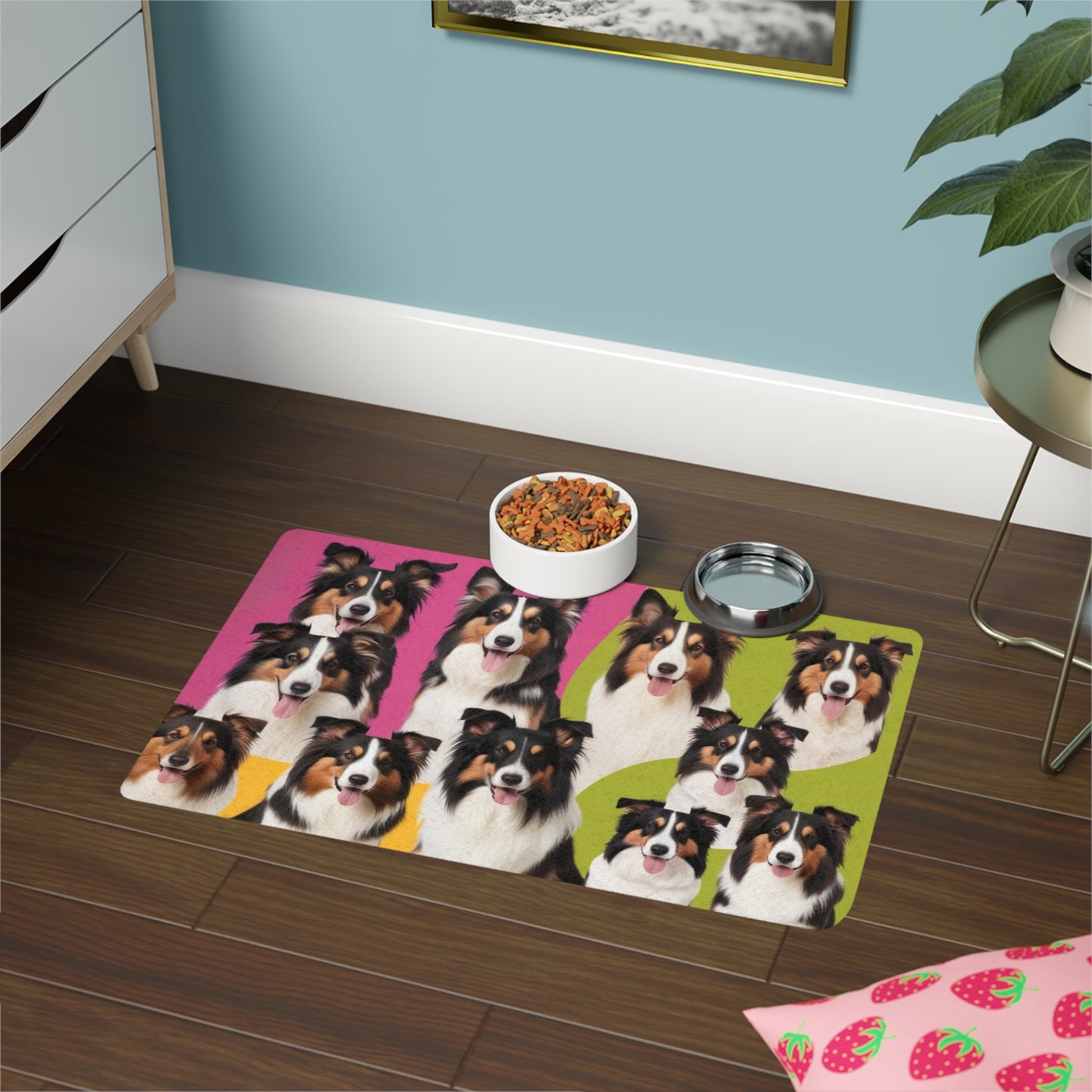 Pet Food Mat (12x18) - Collies