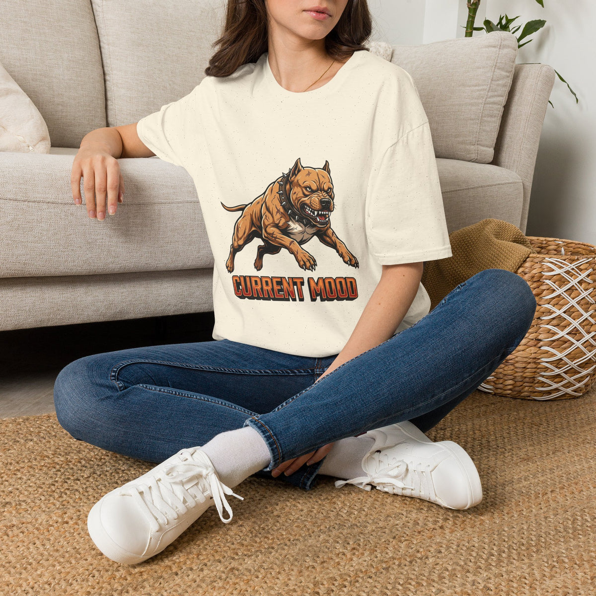 Pitbull Current Mood Tee Shirt