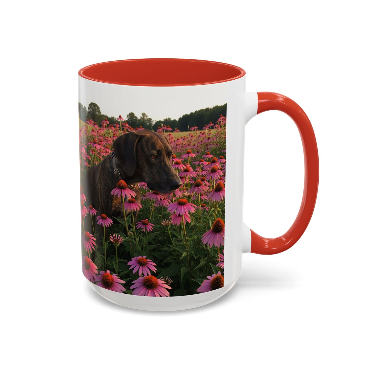 Treeing Tennessee Brindle Accent Coffee Mug - Perfect Gift for Dog Lovers