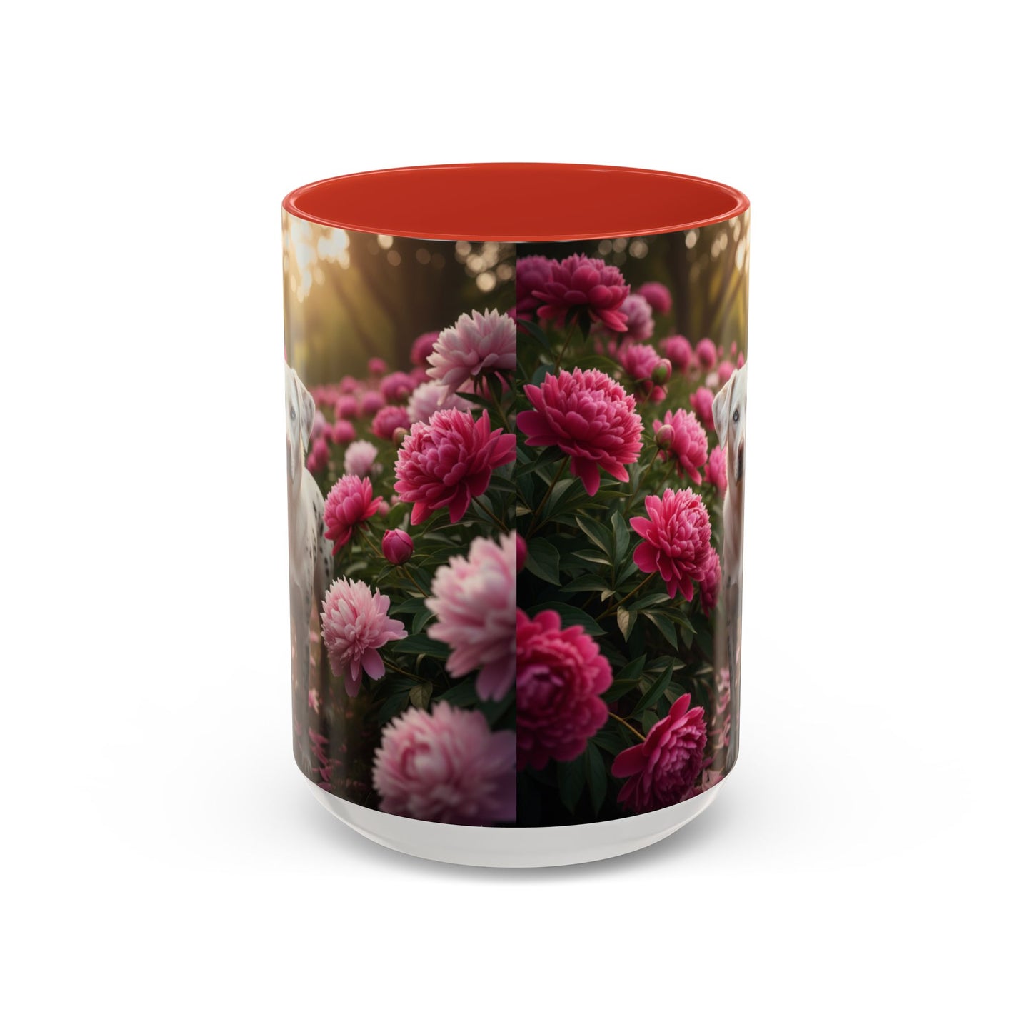 Catahoula Leopard Dog Accent Mug – Ceramic Coffee Cup