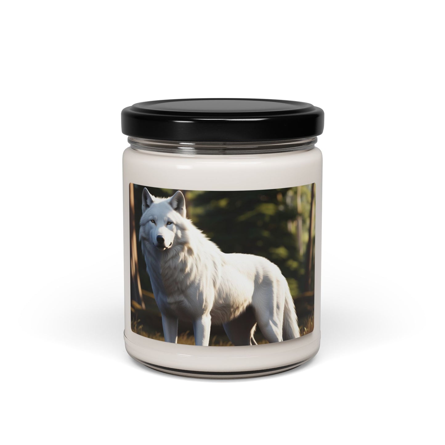 White Wolf- Scented Soy Candle, 9oz