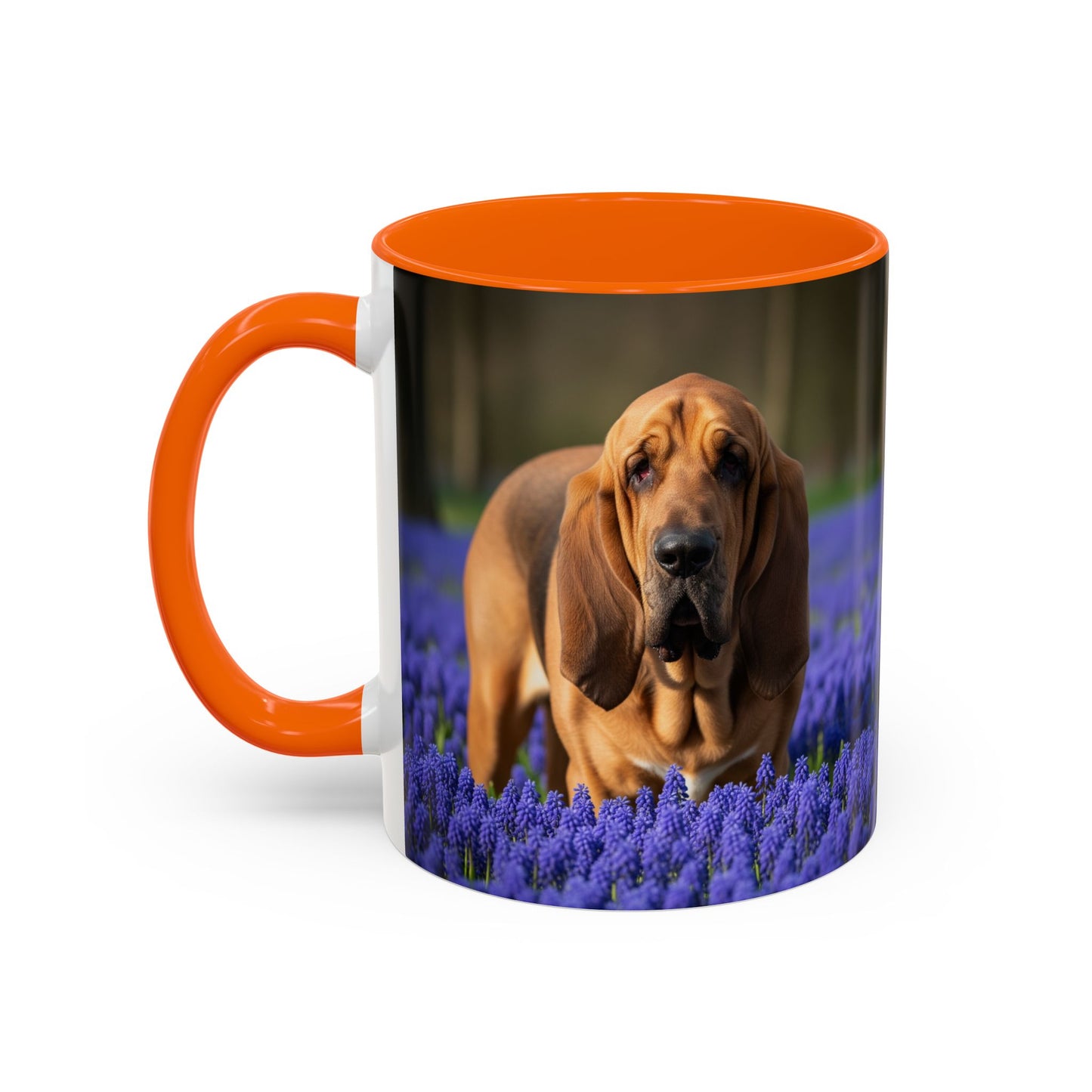 Bloodhound Accent Coffee Mug - Perfect Gift for Dog Lovers