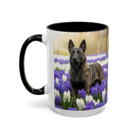 Dutch Shepherd Dog Accent Coffee Mug - Perfect Gift for Dog Lovers