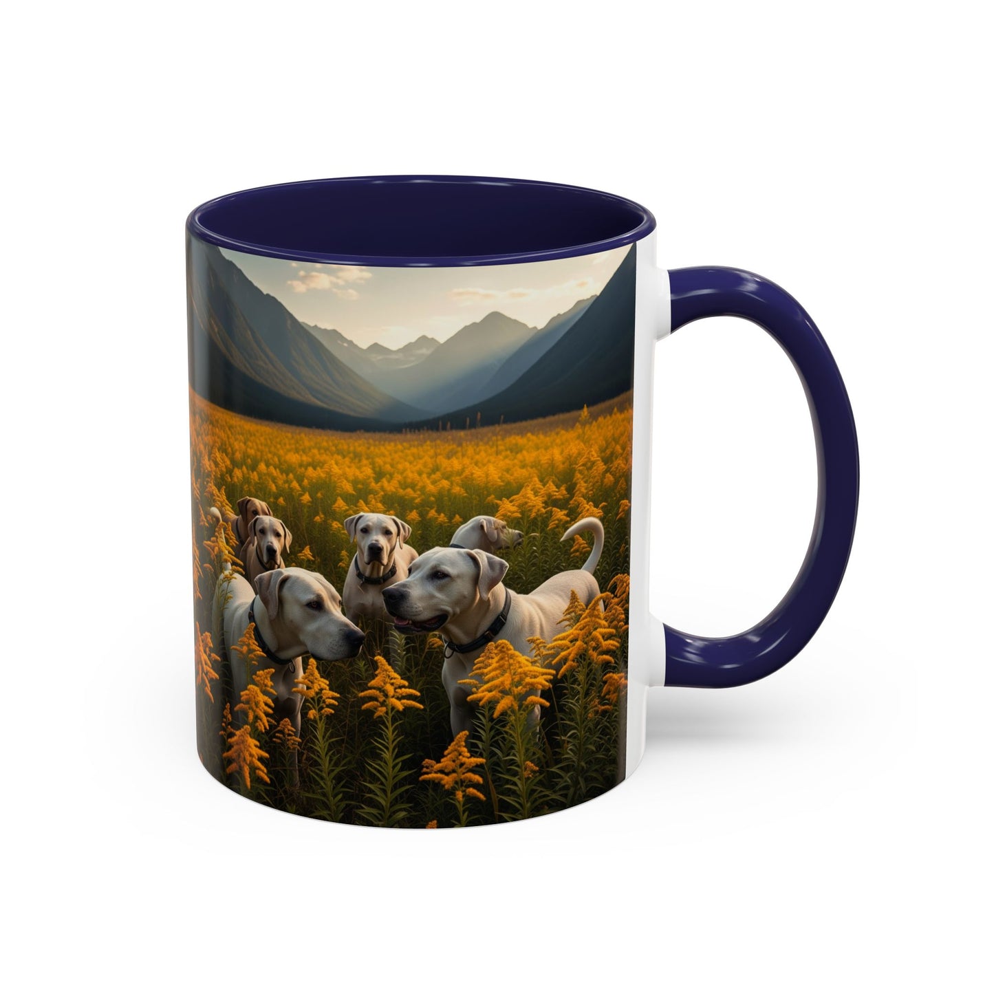 Taza de café con detalles de Mountain Cur: el regalo perfecto para los amantes de los perros